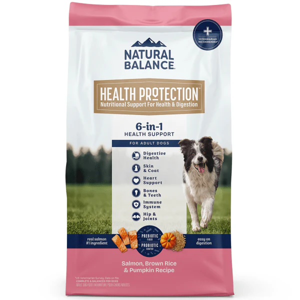 Natural Balance Health Protection Salmon, Brown Rice & Pumpkin Recipe Adult Dry Dog Food