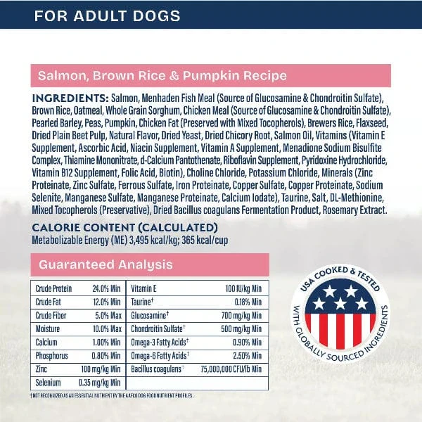 Natural Balance Health Protection Salmon, Brown Rice & Pumpkin Recipe Adult Dry Dog Food - Image 6