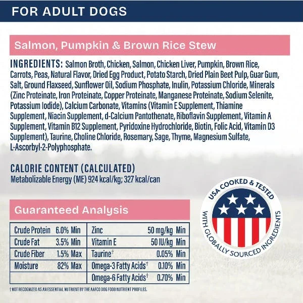 Natural Balance Health Protection Salmon & Pumpkin Stew Recipe Canned Dog Food - Image 6