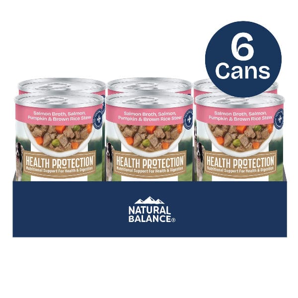 Natural Balance Health Protection Salmon & Pumpkin Stew Recipe Canned Dog Food - Image 9