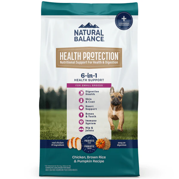 Natural Balance Health Protection Small Breed Adult Dry Dog Food, 4lb