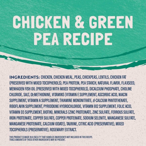 Natural Balance Limited Ingredient Grain Free Chicken & Green Pea Recipe Dry Cat Food, 10lb - Image 4