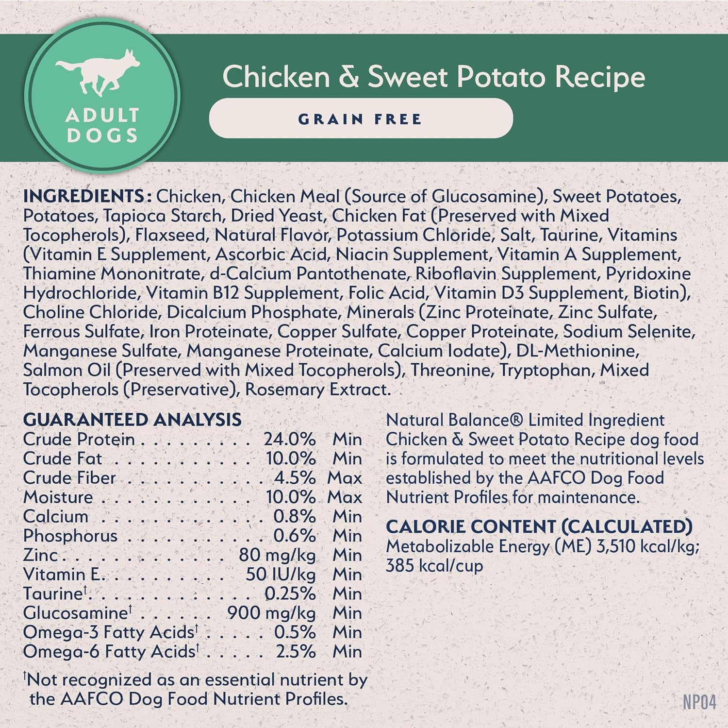 Natural Balance Limited Ingredient Chicken & Sweet Potato Recipe Dry Dog Food - Image 7