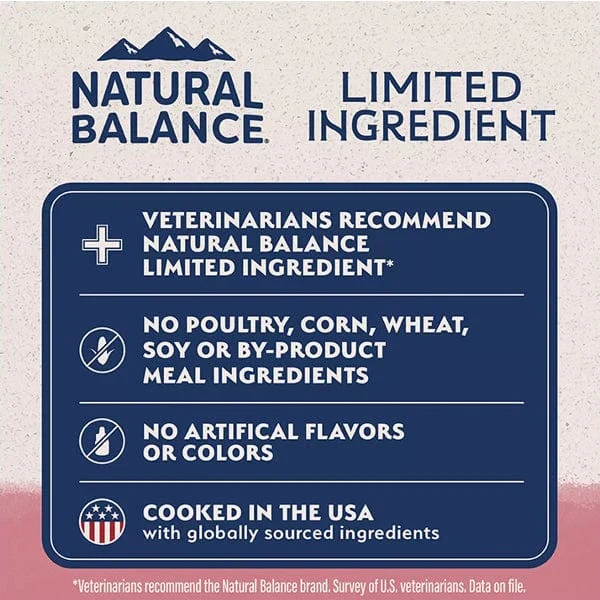 Natural Balance Limited Ingredient Salmon & Brown Rice Recipe Dry Dog Food, 24lb - Image 5
