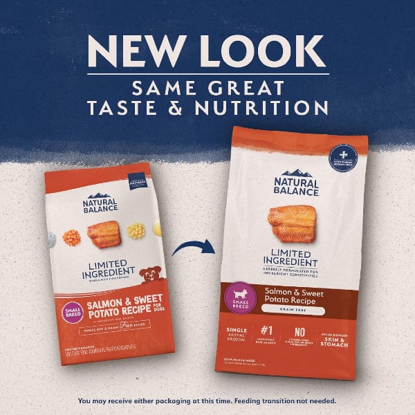Natural Balance Limited Ingredient Salmon & Sweet Potato Small Breed Recipe Dry Dog Food - Image 2
