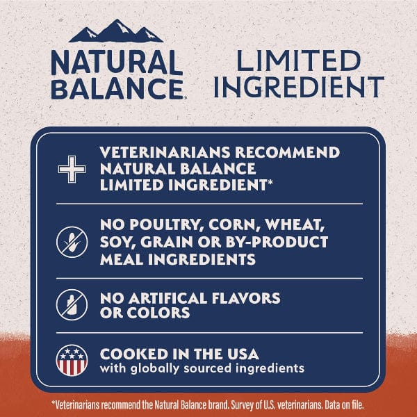 Natural Balance Limited Ingredient Salmon & Sweet Potato Small Breed Recipe Dry Dog Food - Image 5