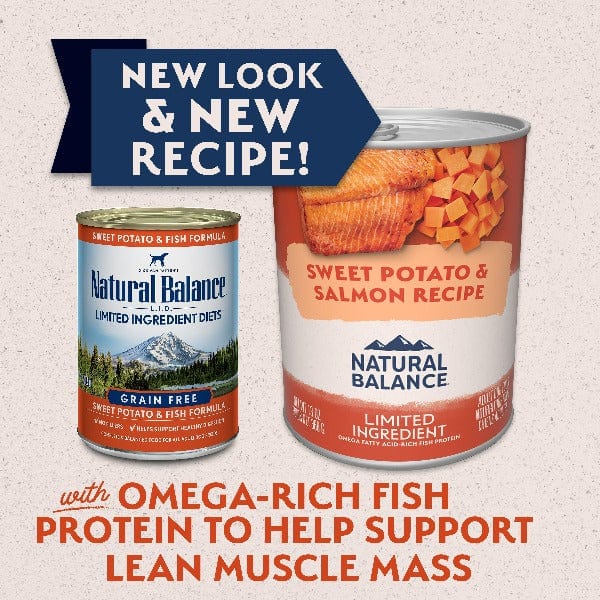 Natural Balance Limited Ingredient Sweet Potato & Salmon Recipe Canned Dog Food - Image 2