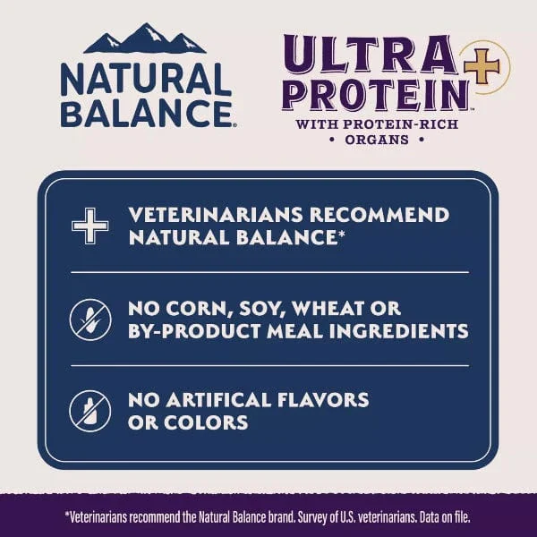 Natural Balance Original Ultra Protein+ Immune and Digestive Health Real Chicken & Chicken Meal Recipe Dry Cat Food - Image 5