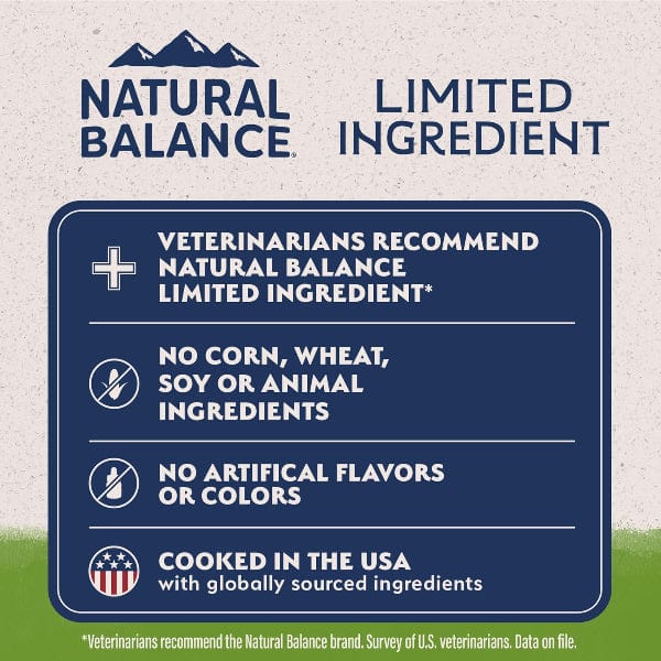 Natural Balance Vegetarian Recipe with Superfood Blend Dry Dog Food, 24lb - Image 5