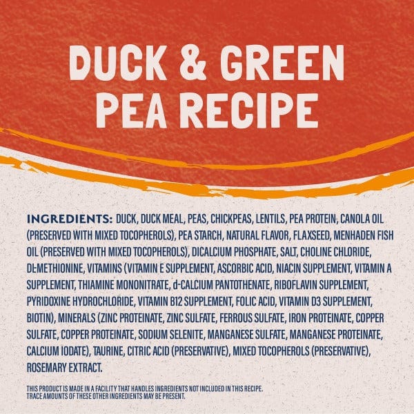 Natural Balance Reserve Grain Free Duck & Green Pea Recipe Dry Cat Food - Image 4