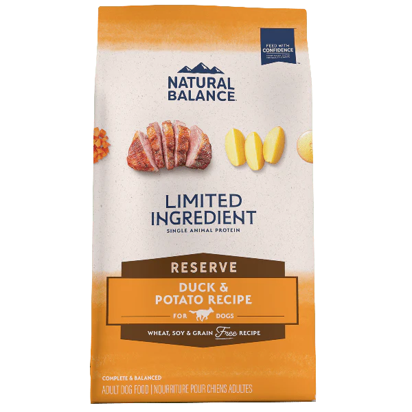 Natural Balance Reserve Grain Free Duck & Potato Recipe Dry Dog Food