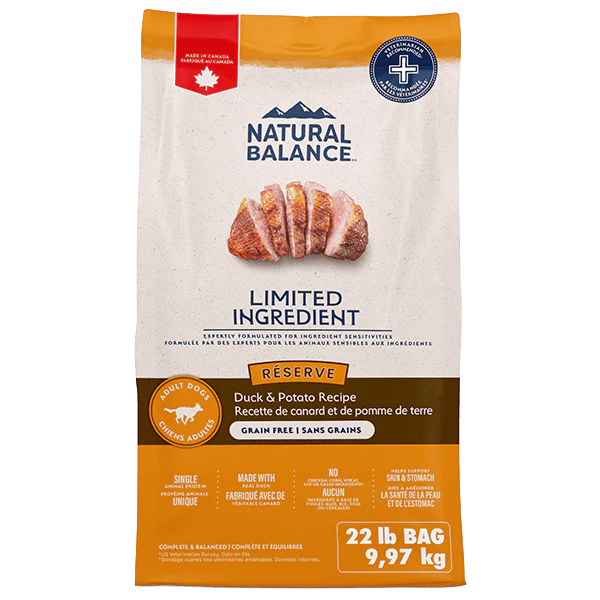 Natural Balance Reserve Grain Free Duck & Potato Recipe Dry Dog Food - Image 10