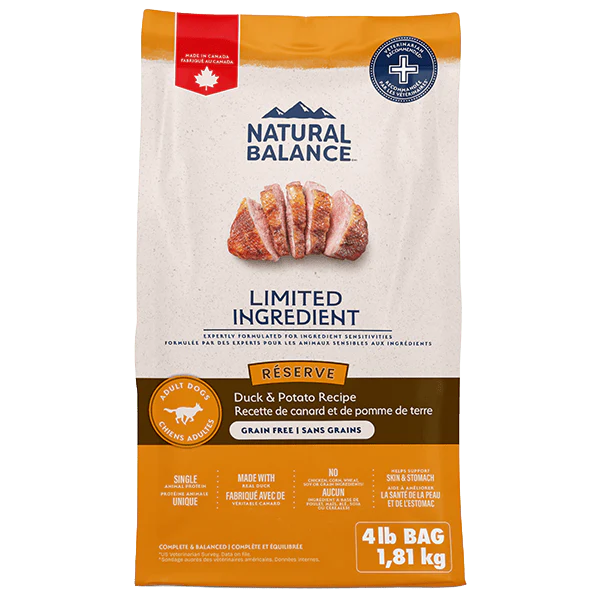 Natural Balance Reserve Grain Free Duck & Potato Recipe Dry Dog Food - Image 11