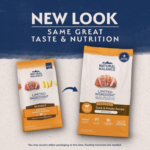 Natural Balance Reserve Grain Free Duck & Potato Recipe Dry Dog Food - Image 2