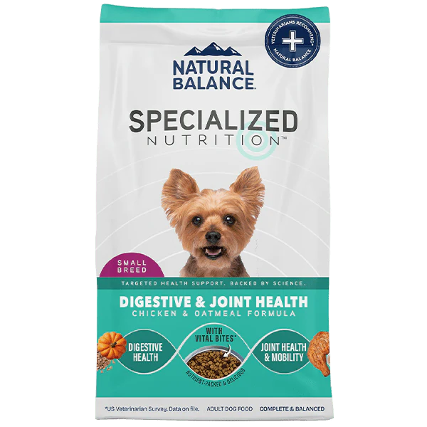 Natural Balance Specialized Nutrition Small Breed Digestive & Joint Health Adult Dry Dog Food