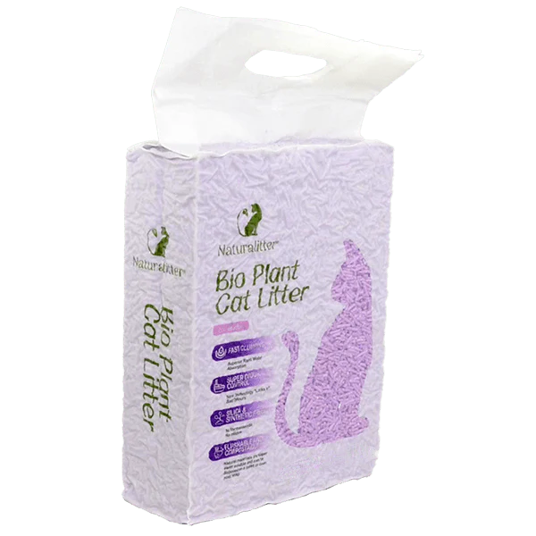 Naturalitter Bio Plant Cat Litter; Lavender