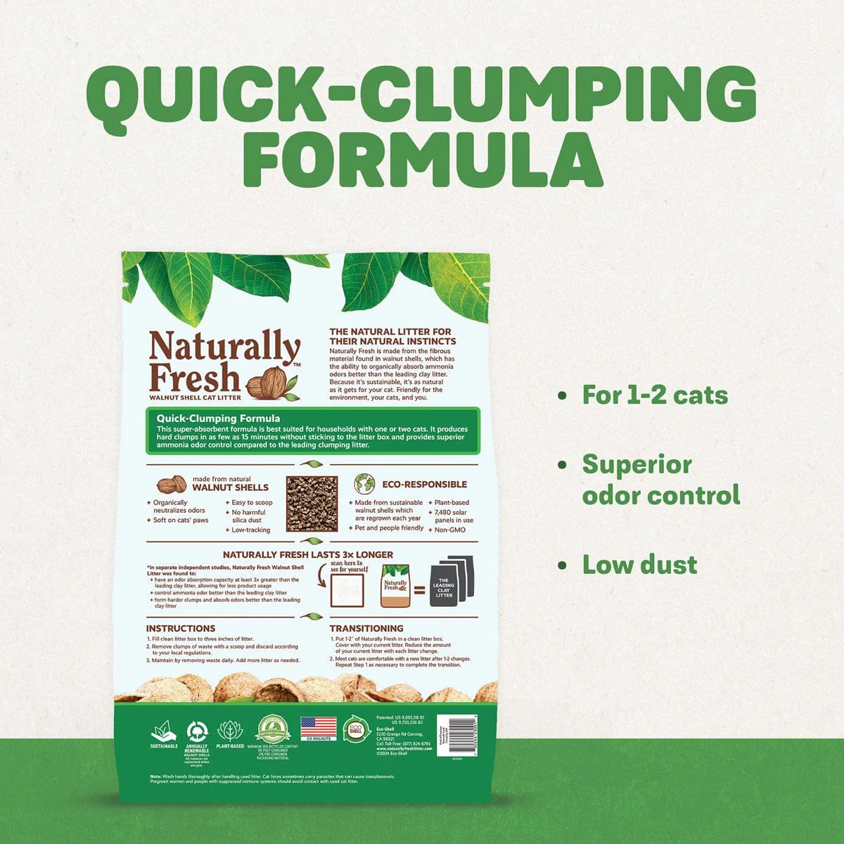 Naturally Fresh Quick-Clumping Cat Litter - Image 2
