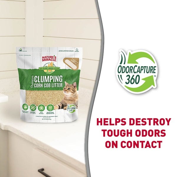 Nature's Miracle Premium Clumping Corn Cob Litter - Image 6