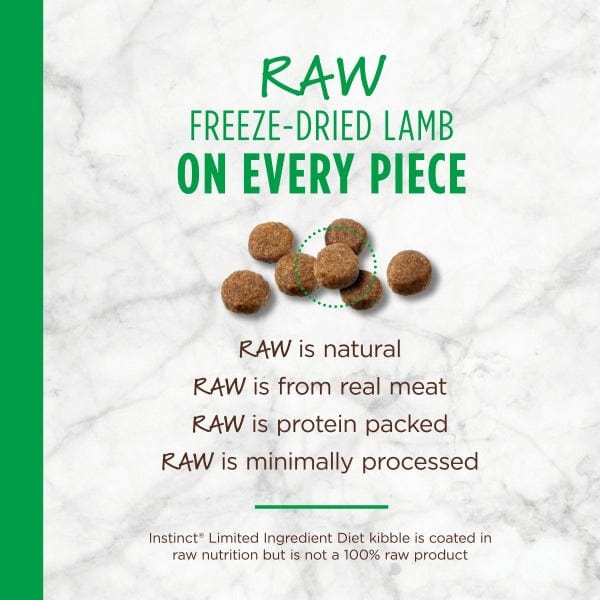 Instinct L.I.D Real Lamb Recipe Dry Dog Food, 20lb - Image 4