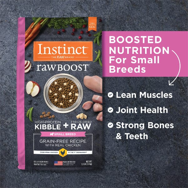 Instinct Raw Boost Real Chicken Recipe Small Breed Dry Dog Food, 3.5lb - Image 2
