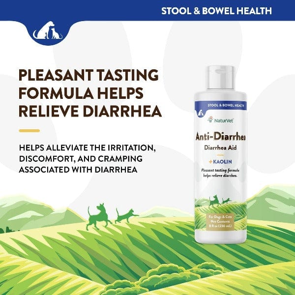 NaturVet Anti-Diarrhea Liquid plus Kaolin for Dogs & Cats - Image 4