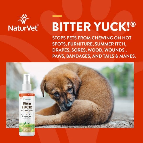 NaturVet Bitter YUCK! No Chew Spray for Cats & Dogs - Image 3