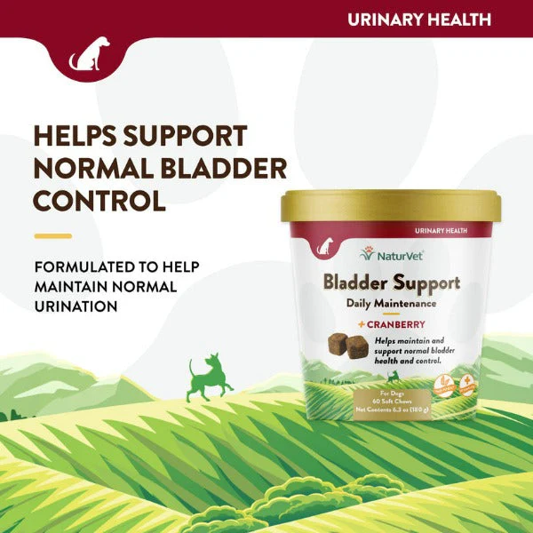 NaturVet Bladder Support plus Cranberry Soft Chews For Dogs - Image 3