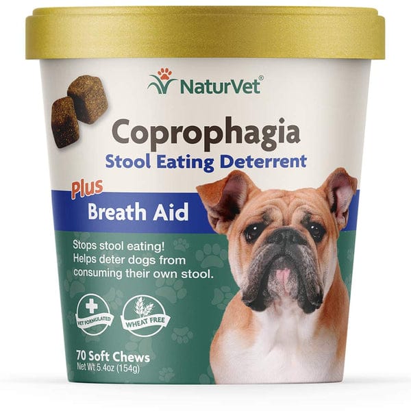 NaturVet Coprophagia Stool Eating Deterrent plus Breath Aid Soft Chews for Dogs - Image 8