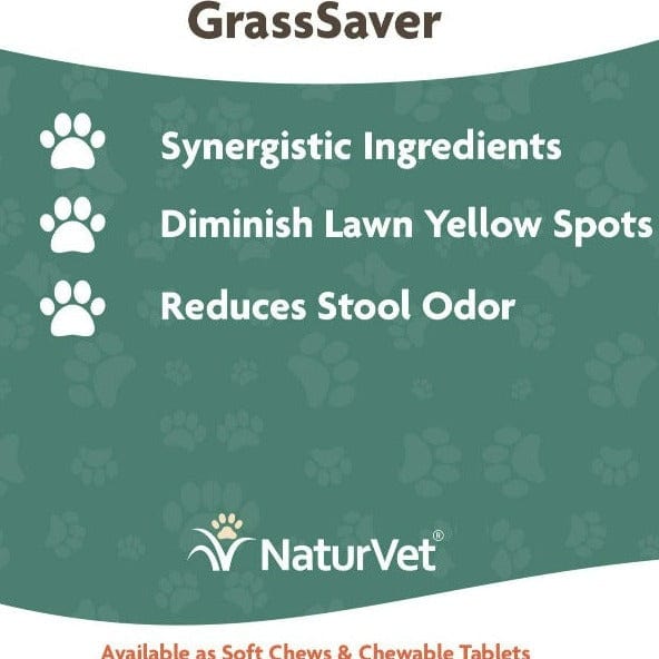 NaturVet GrassSaver (No More Yellow Spots!) Soft Chews for Dogs - Image 2