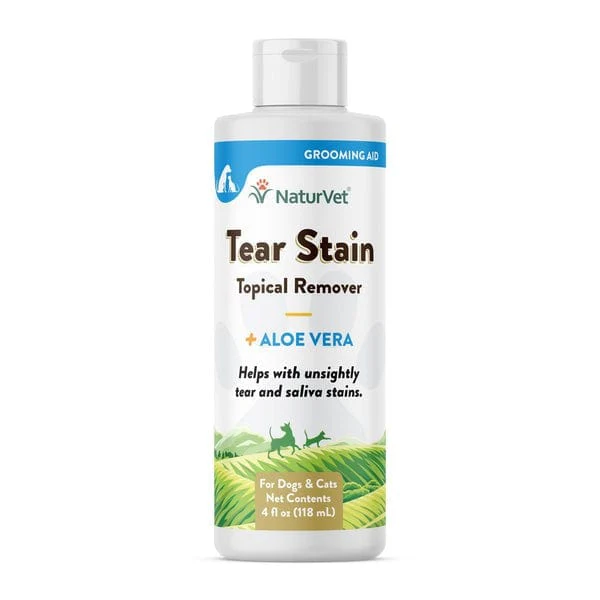 NaturVet Topical Tear Stain Remover with Aloe For Dogs & Cats - Image 3