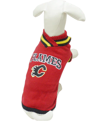 NHL Calgary Flames Sweater for Dogs