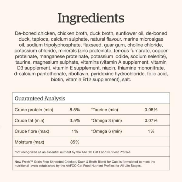 Now Fresh Chicken, Duck & Broth Blend Grain-Free Wet Cat Food - Image 6