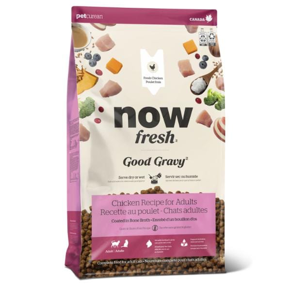 Now Fresh Good Gravy Chicken Recipe Adult Dry Cat Food