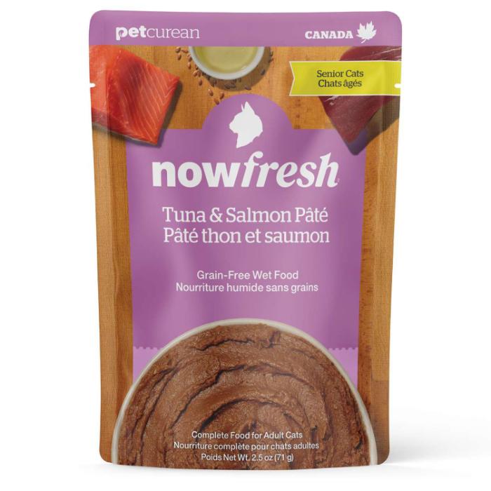 Now Fresh Tuna & Salmon Pâté Grain-Free Wet Senior Cat Food