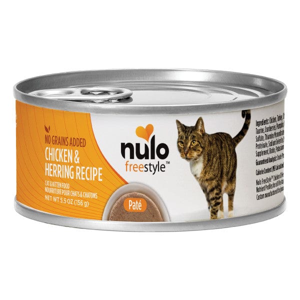 Nulo Chicken & Herring Pate Recipe Canned Cat Food, 5.5oz