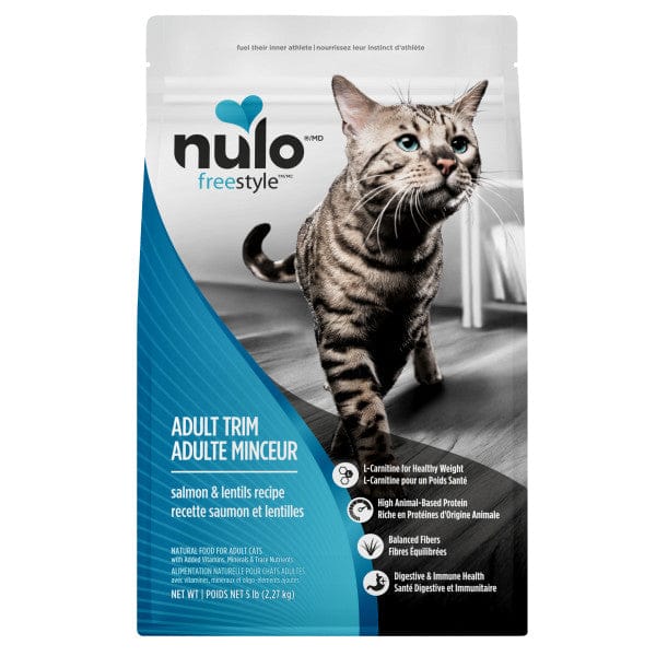 Nulo Freestyle High-Protein Adult Trim Salmon & Lentils Recipe Dry Cat Food, 5lb - Image 5