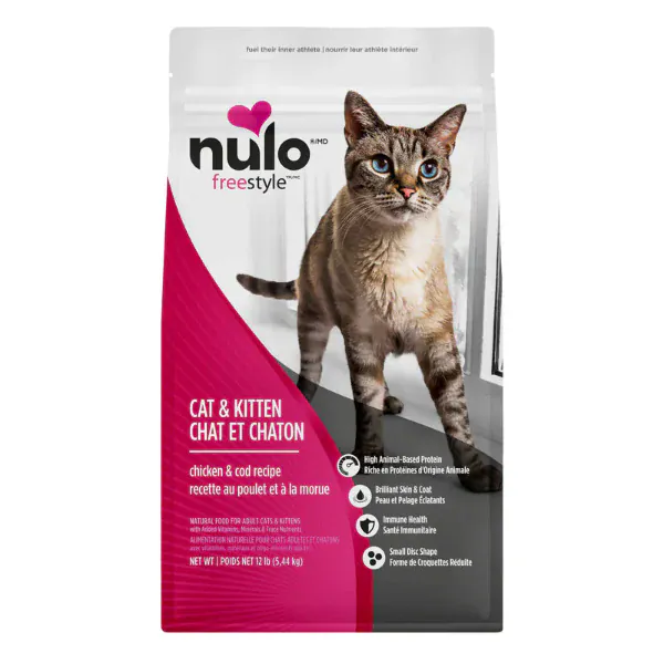 Nulo Freestyle High-Protein Chicken & Cod Recipe Dry Cat & Kitten Food - Image 7