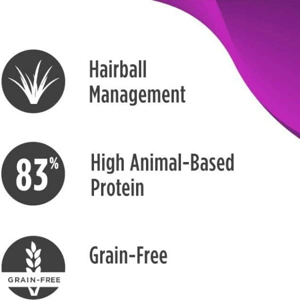 Nulo Freestyle High-Protein Hairball Management Turkey & Cod Recipe Dry Cat Food, 5lb - Image 2