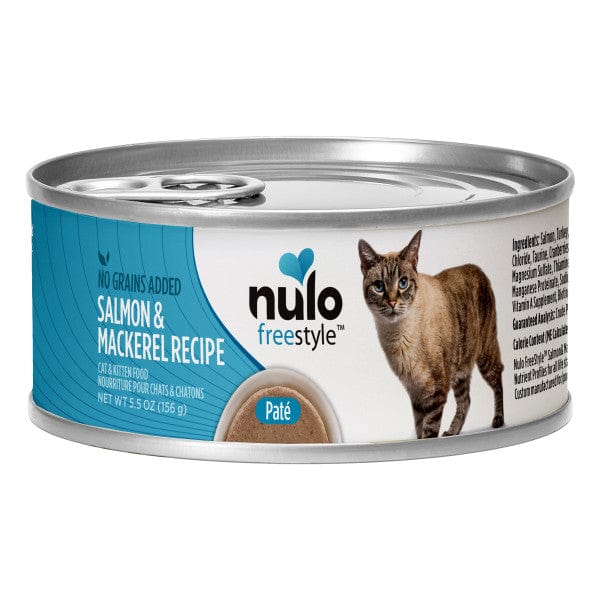 Nulo Salmon & Mackerel Pate Recipe Canned Cat Food