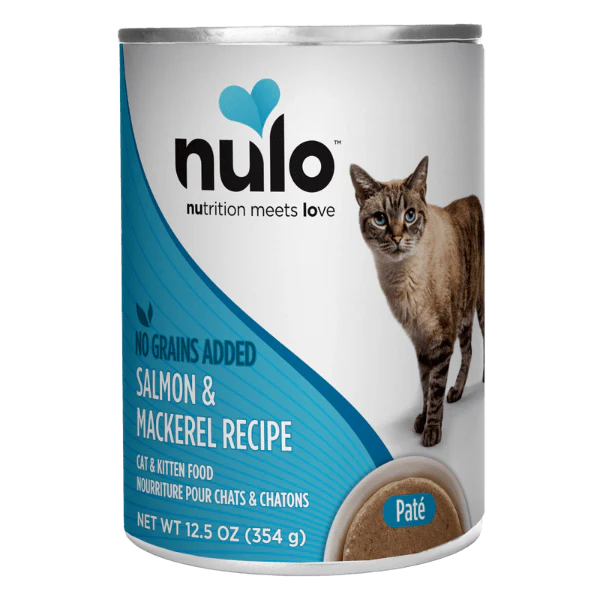 Nulo Salmon & Mackerel Pate Recipe Canned Cat Food - Image 2