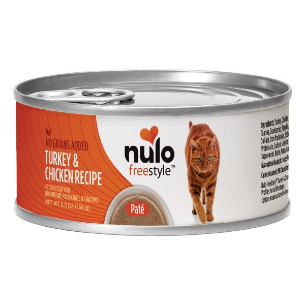 Nulo Turkey & Chicken Pate Recipe Canned Cat Food, 5.5oz