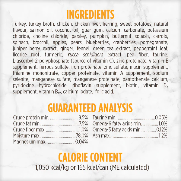Nutrience Grain Free Turkey, Chicken & Liver Pate Canned Cat Food - Image 4