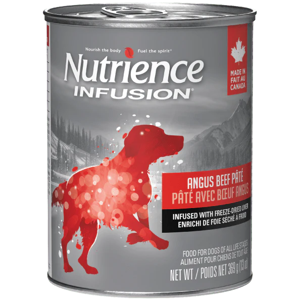 Nutrience Infusion Pate with Canadian Angus Beef Canned Dog Food