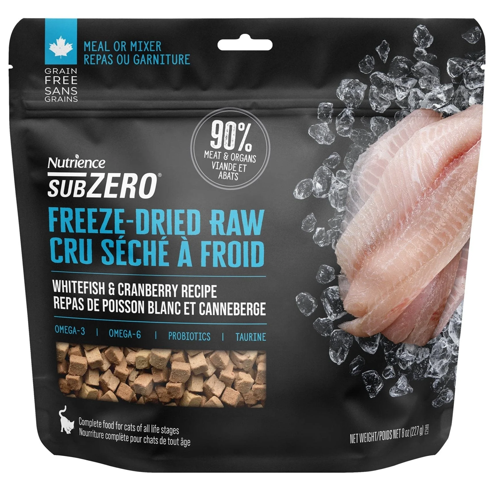 Nutrience SubZero Freeze-Dried Raw Whitefish & Cranberry Cat Food - Image 8