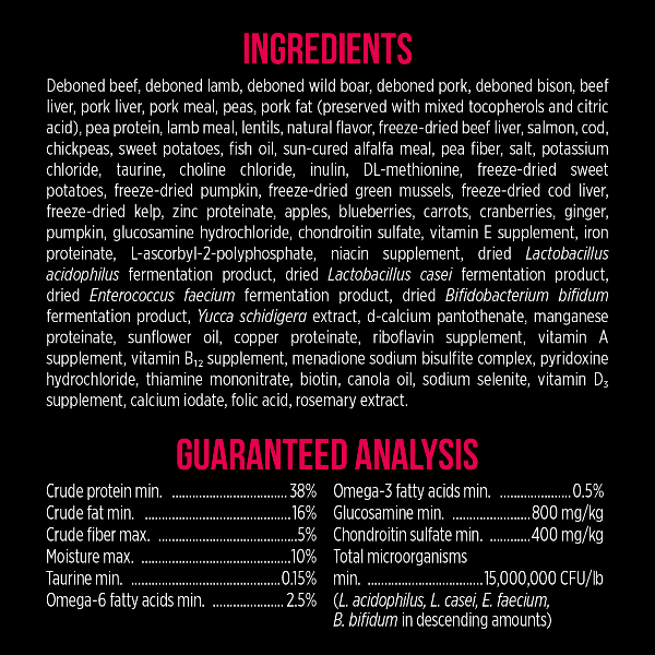 Nutrience SubZero Prairie Red High Protein Dry Dog Food - Image 7