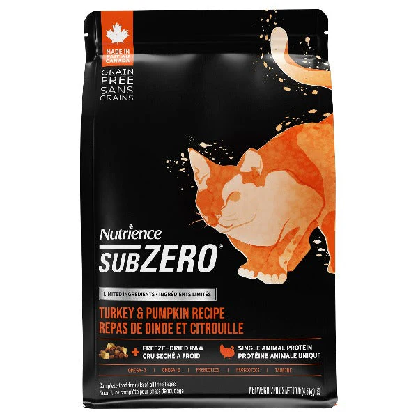 Nutrience SubZero Turkey & Pumpkin Limited Ingredient Dry Cat Food - Image 9