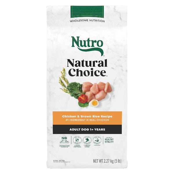 Nutro Natural Choice Chicken & Brown Rice Adult Dry Dog Food - Image 2