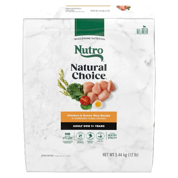 Nutro Natural Choice Chicken & Brown Rice Adult Dry Dog Food - Image 6