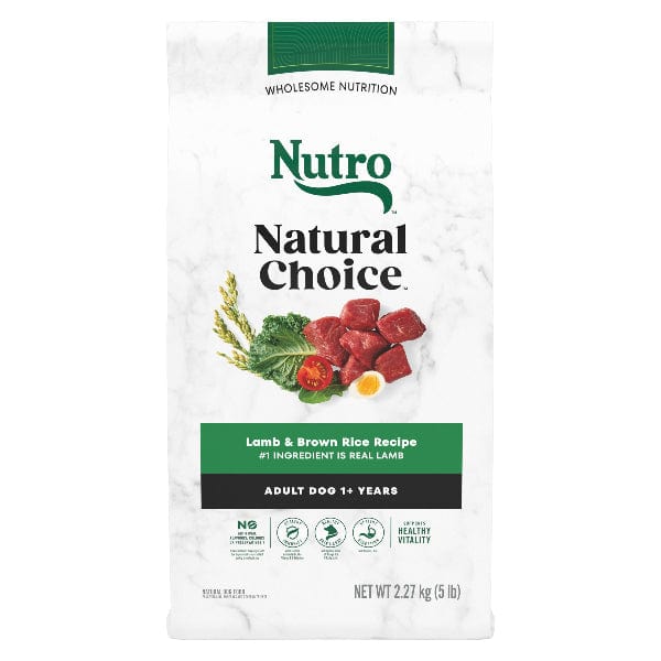 Nutro Natural Choice Lamb & Brown Rice Adult Dry Dog Food - Image 4