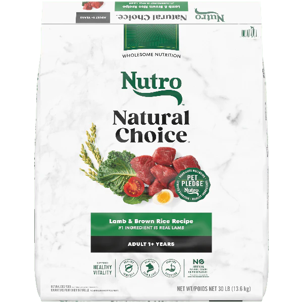Nutro Natural Choice Lamb & Brown Rice Adult Dry Dog Food - Image 5